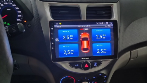 Màn hình DVD Android Hyundai Accent 2011 - 2016 | Gotech GT8 